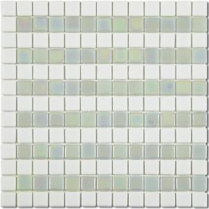 Alttoglass mozaik Platino Lineal Blanco