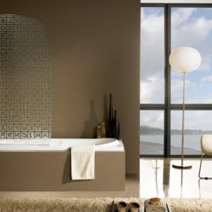 Zaslon za kadu kadi 145x90 Hanoi WH