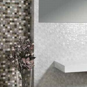 Mozaik ploščice za kopalnico Emigres Trevi gris