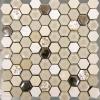 hexagon_mosaic_tiles _beige
