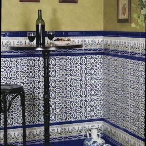 Kuhinjske ploščice Zocalo M Azul