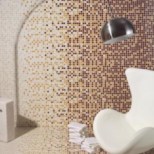 Mozaik ploščice za stene Degradado Marron