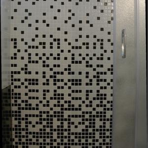 Mozaik ploščice za stene Degradado Negro