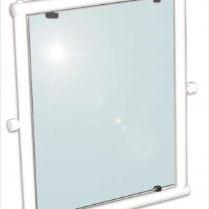 Reclining mirror for disabled 62x52cm 16828