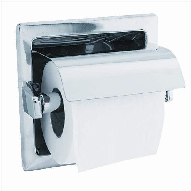 Inox podžbukni držač za WC papir polirani