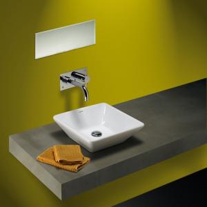 Kvadratni umivalnik 40x40 Sign