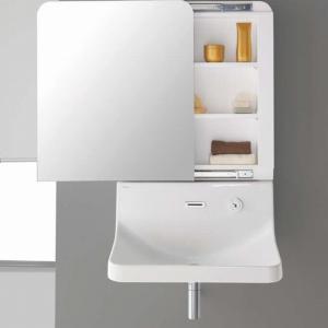 Umivalnik z vodnim slapom