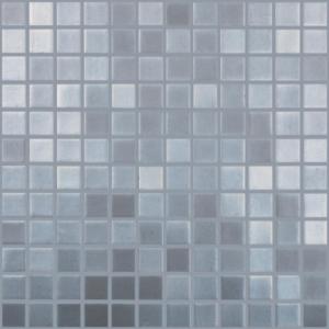 Vidrepur mozaik Aluminio 25x25