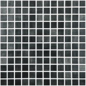 Vidrepur mozaik Niebla Negro 25x25
