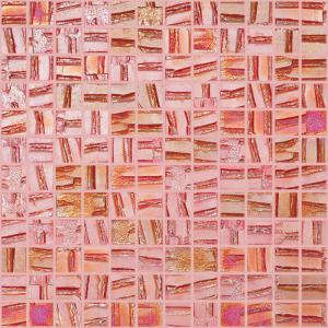 Vidrepur mozaik Rojo 25x25