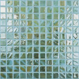 Vidrepur mozaik Pincel Celeste-Verde 25x25